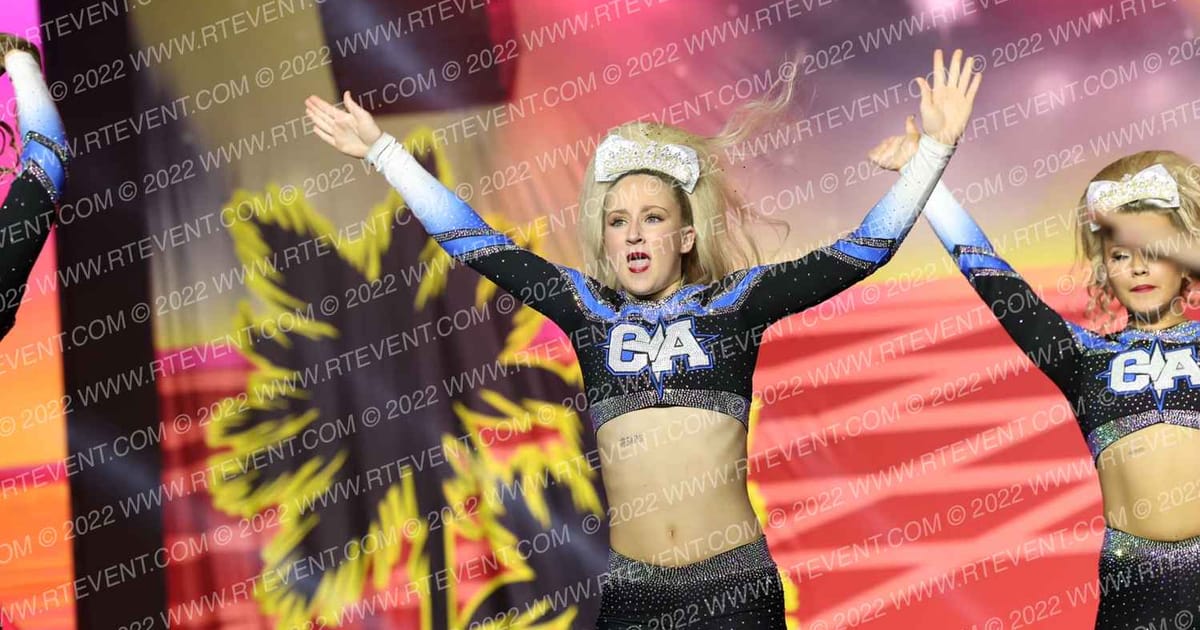 The California All Stars-San Marcos White Gold · Spirit Sports Palm Springs Grand Nationals
