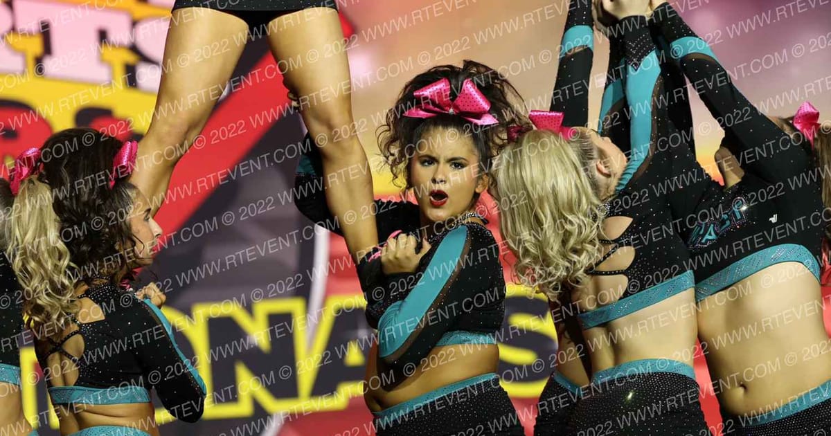 Impact Cheer & Tumbling Lady Diamonds · Spirit Sports Palm Springs Grand Nationals