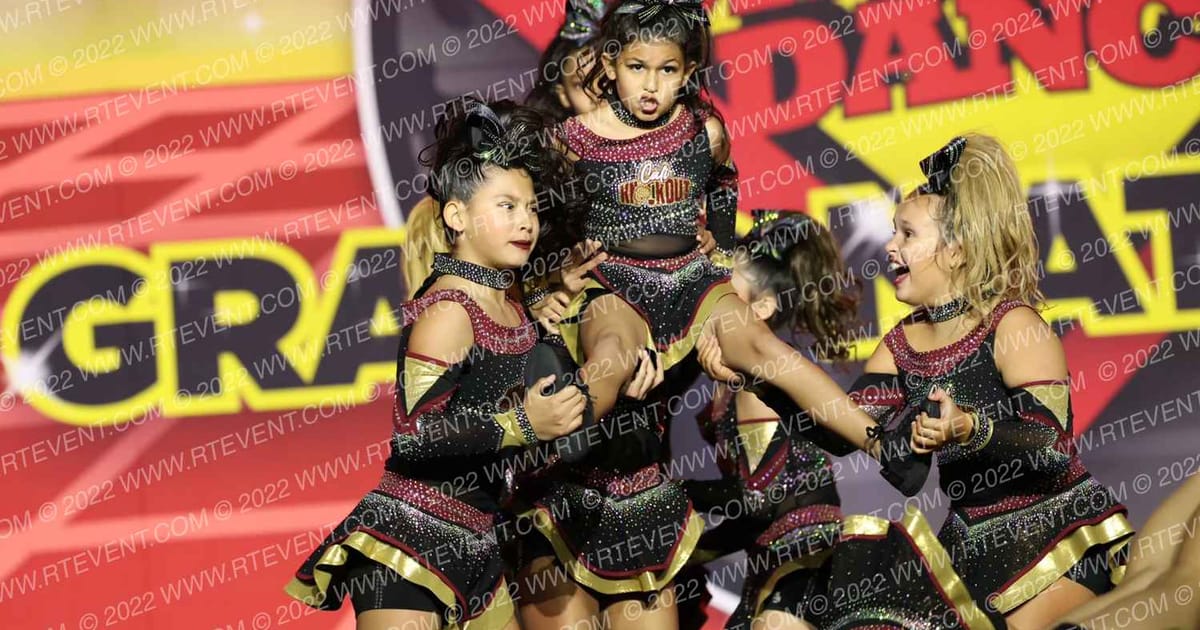 Cali Knockout Cheer Envy · Spirit Sports Palm Springs Grand Nationals