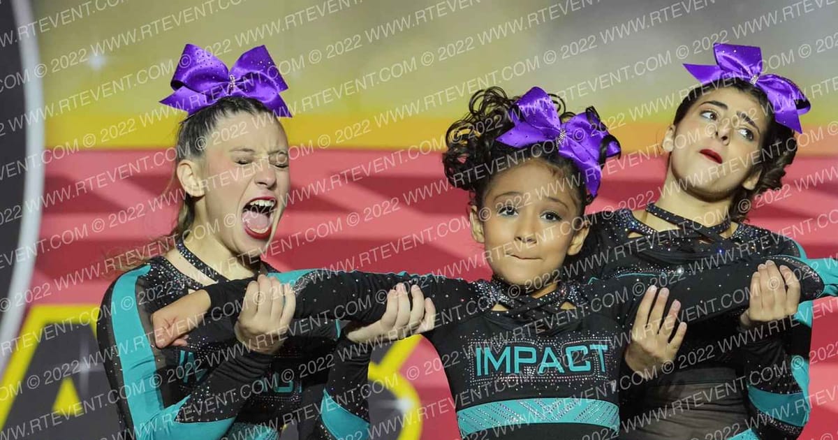 Impact Cheer & Tumbling Amethyst · Spirit Sports Palm Springs Grand Nationals