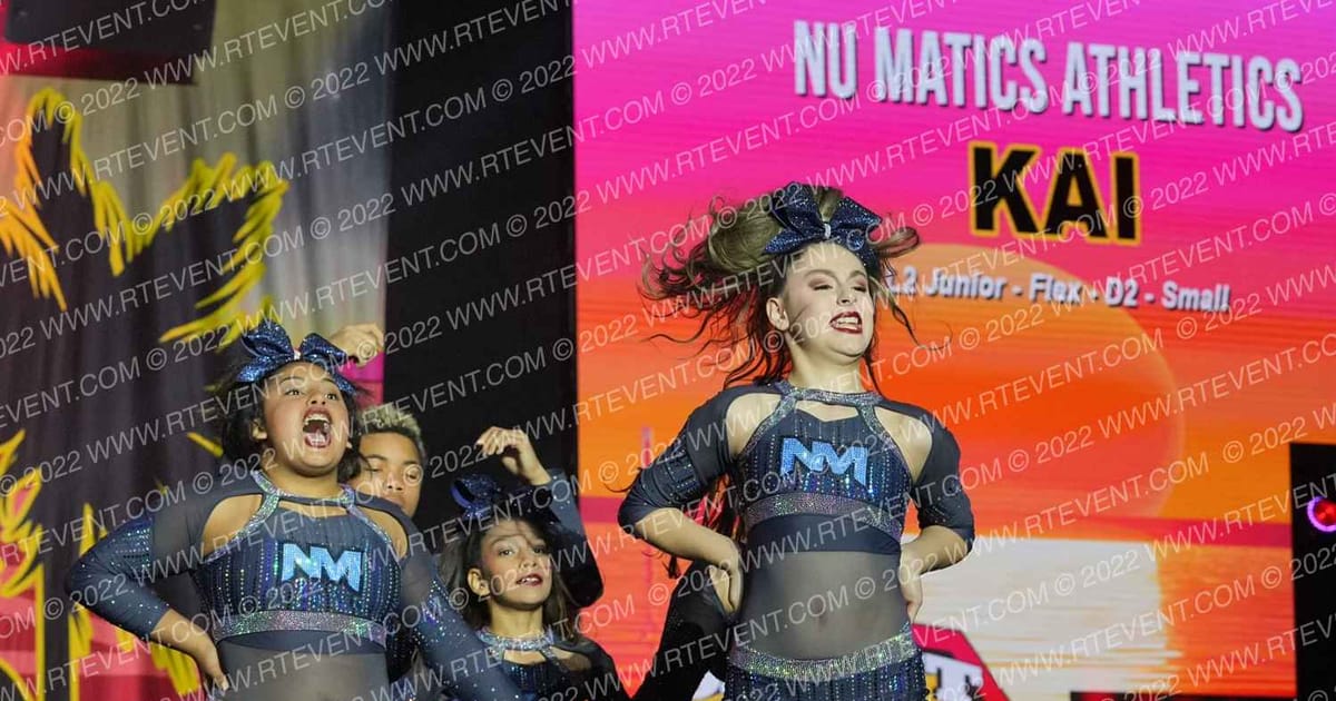Nu Matics Athletics KAI · Spirit Sports Palm Springs Grand Nationals