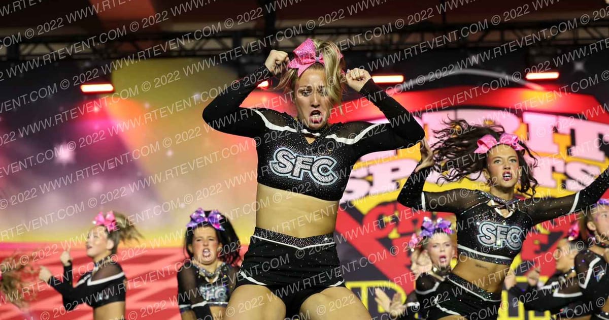 South Force Cheer Kryptonite · Spirit Sports Palm Springs Grand Nationals