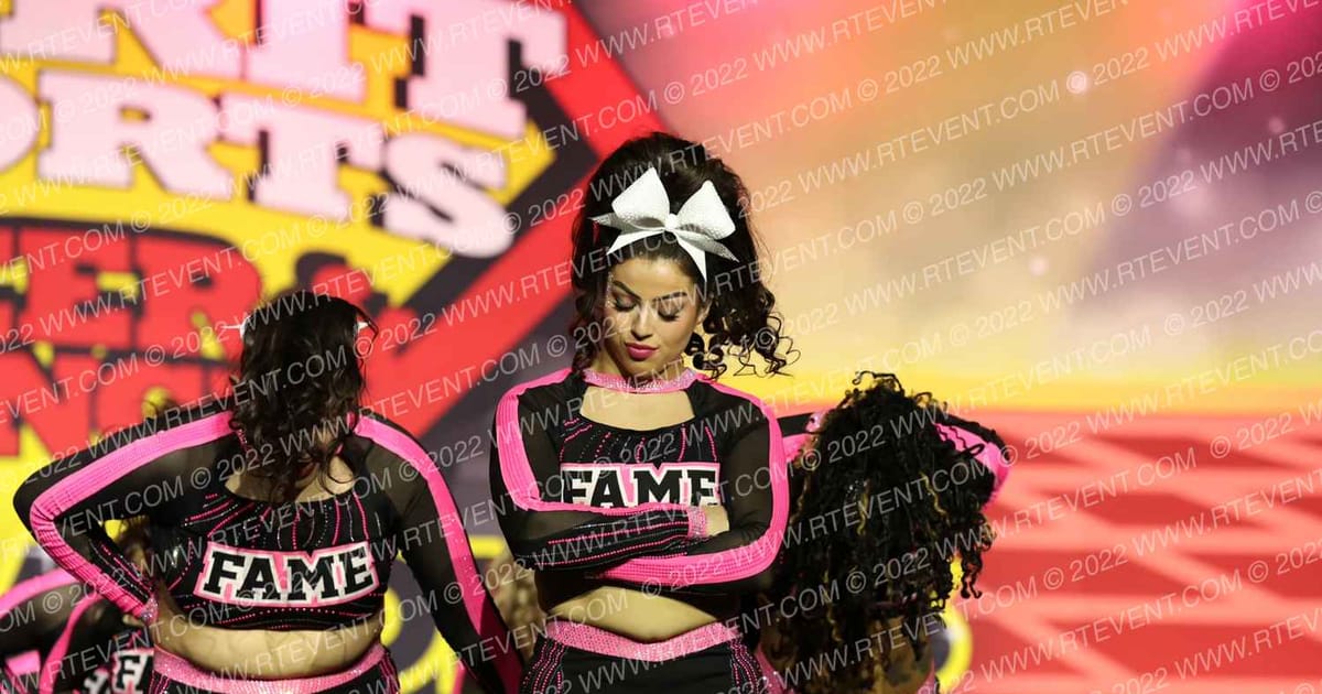 West Coast Fame Allstars BLACKOUT · Spirit Sports Palm Springs Grand Nationals