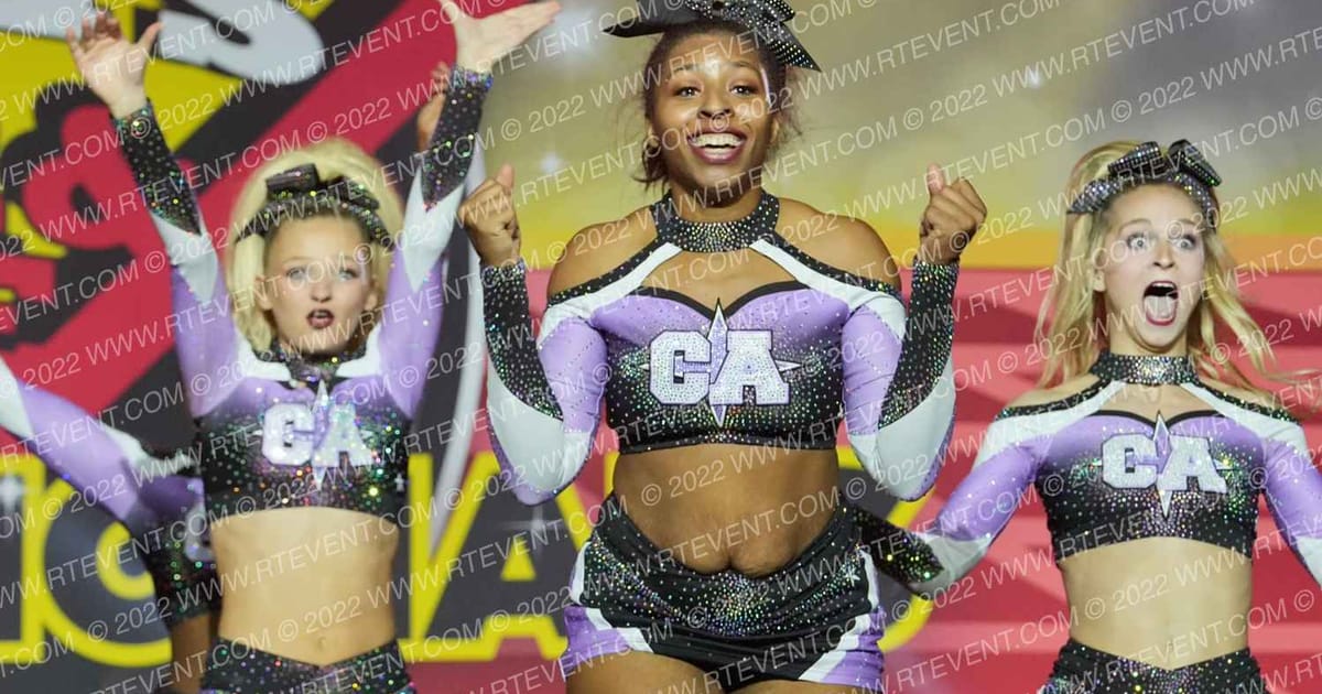 The California All Stars-San Marcos Sparkle · Spirit Sports Palm Springs Grand Nationals