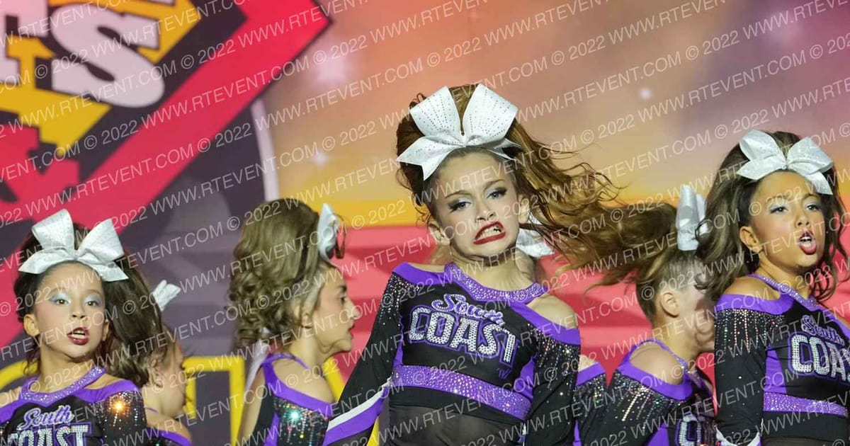 South Coast Cheer Crush · Spirit Sports Palm Springs Grand Nationals