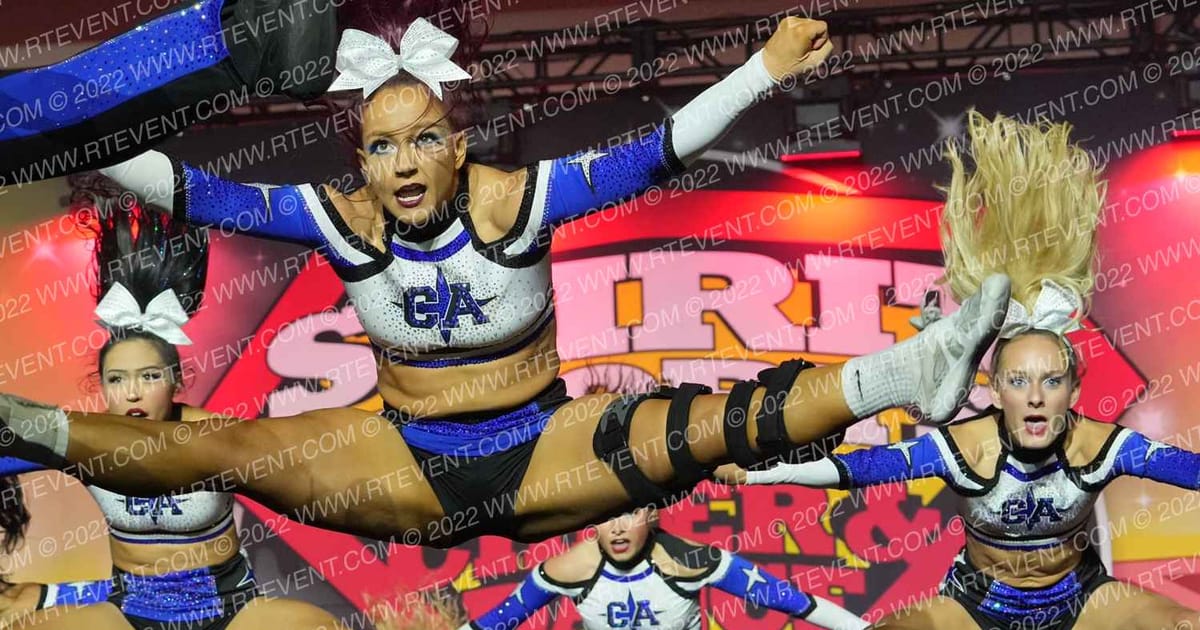 The California All Stars-San Marcos CALI COED · Spirit Sports Palm Springs Grand Nationals
