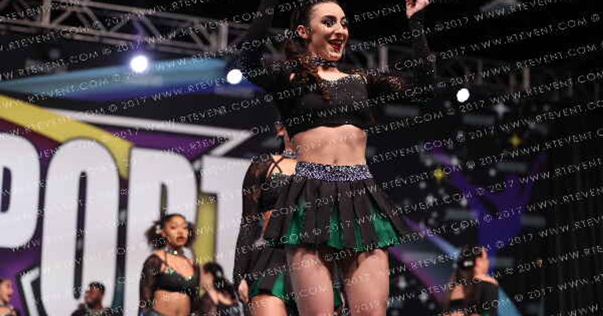 CheerForce San Diego Blackout · CHEERSPORT NATIONALS HALL B5