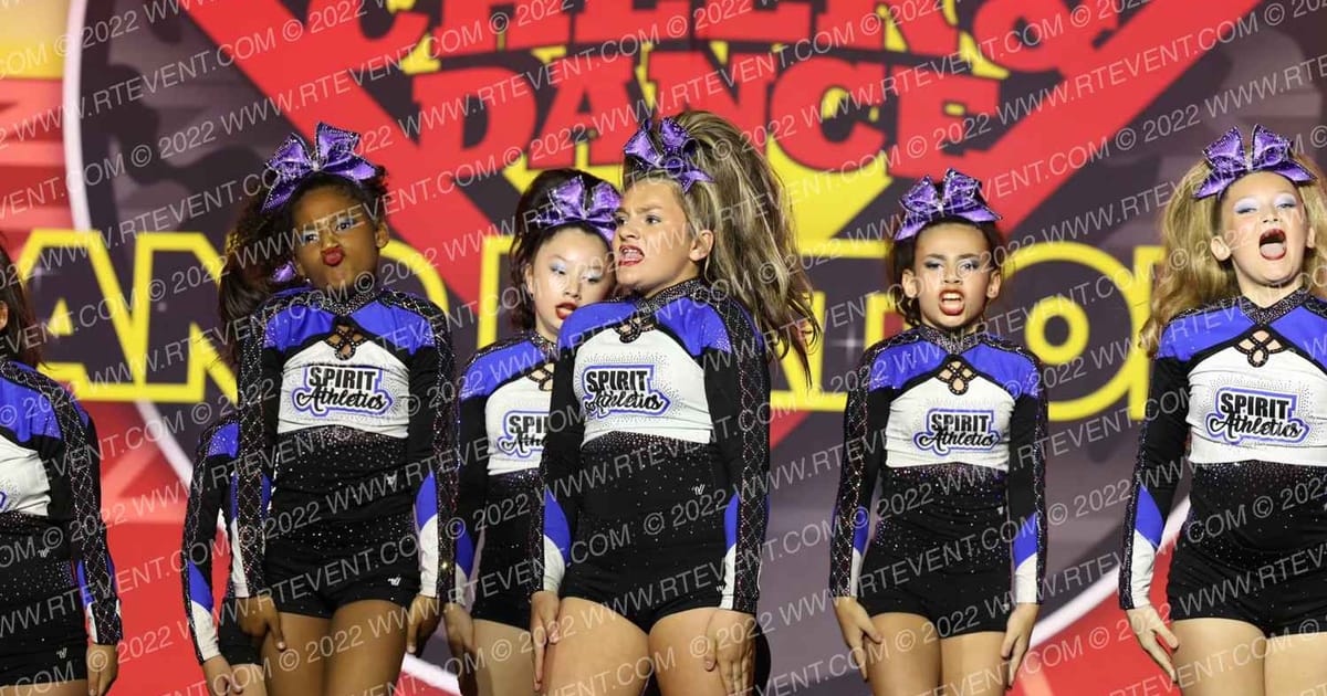 Spirit Athletics Reckless · Spirit Sports Palm Springs Grand Nationals