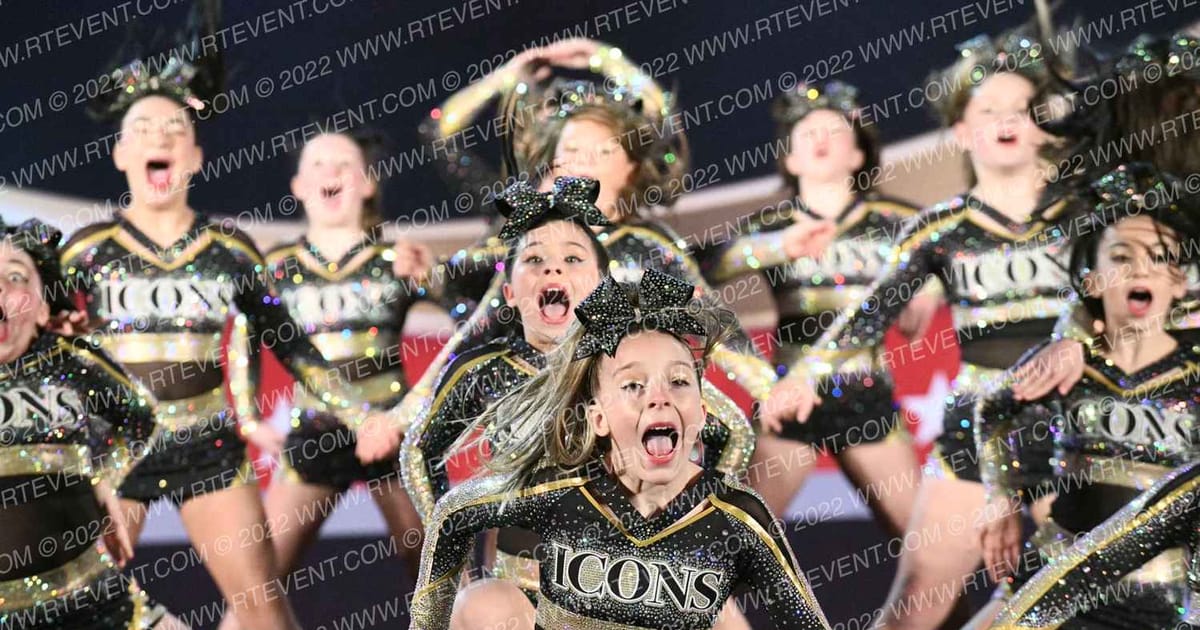 New York Icons Flawless · Cheer Power Reading Showdown
