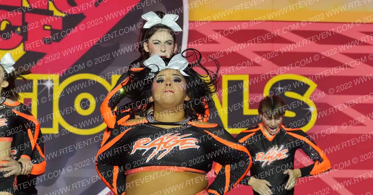 South Coast Cheer Rage · Spirit Sports Palm Springs Grand Nationals