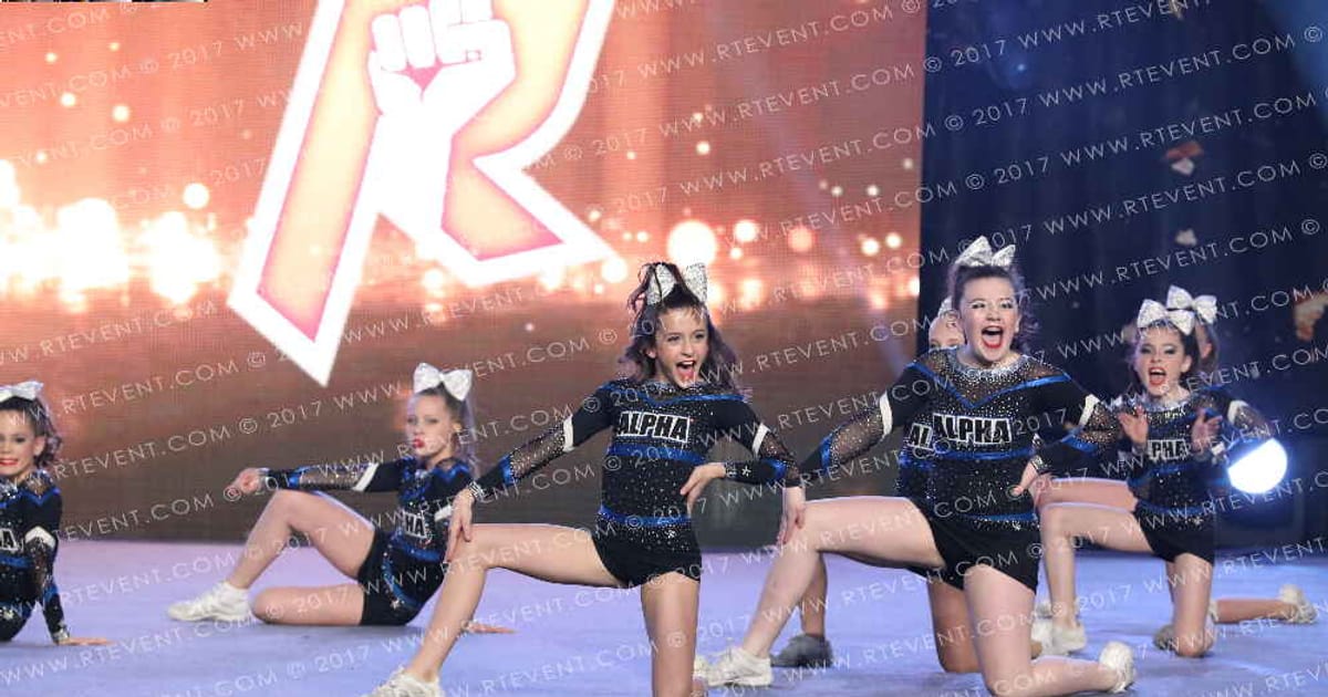 Alpha Cheer & Dance Lady A · Gold Rush Ft Worth