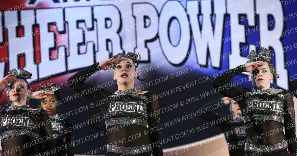 Phoenix Allstars Blackout · Cheer Power Reading Showdown