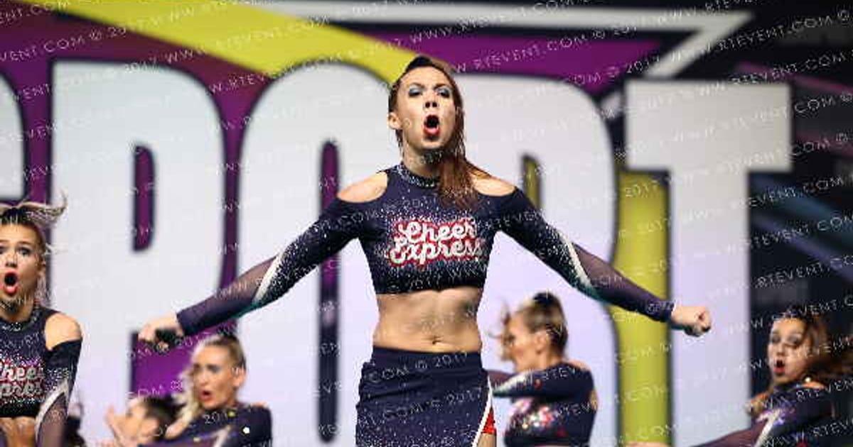 Cheer Express Allstars Senior Heat · CHEERSPORT NATIONALS HALL C2