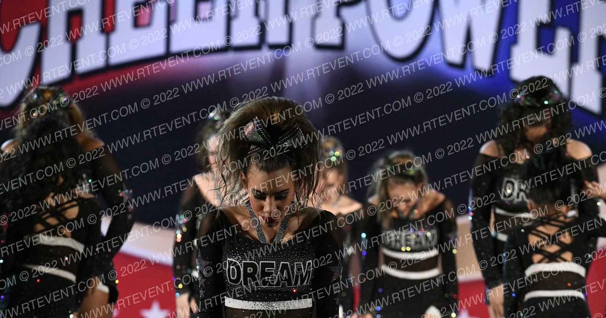 Dream Athletics SuperSonics · Cheer Power Reading Showdown