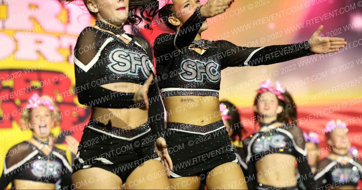 South Force Cheer Kryptonite · Spirit Sports Palm Springs Grand Nationals