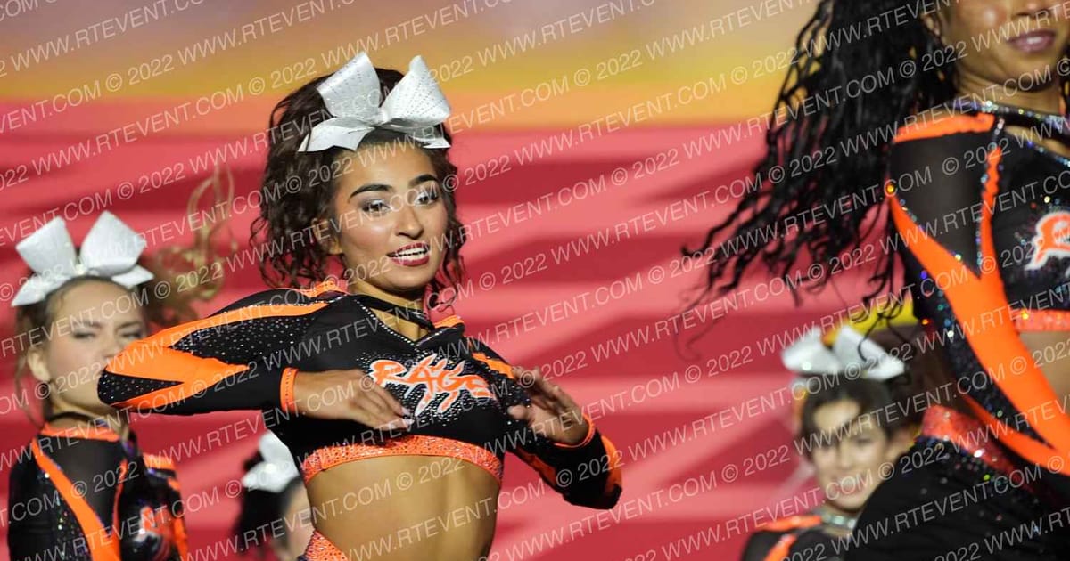 South Coast Cheer Rage · Spirit Sports Palm Springs Grand Nationals