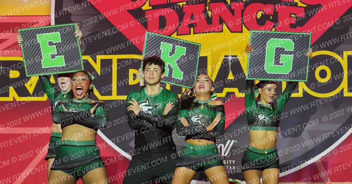 CheerForce Arizona EKG · Spirit Sports Palm Springs Grand Nationals