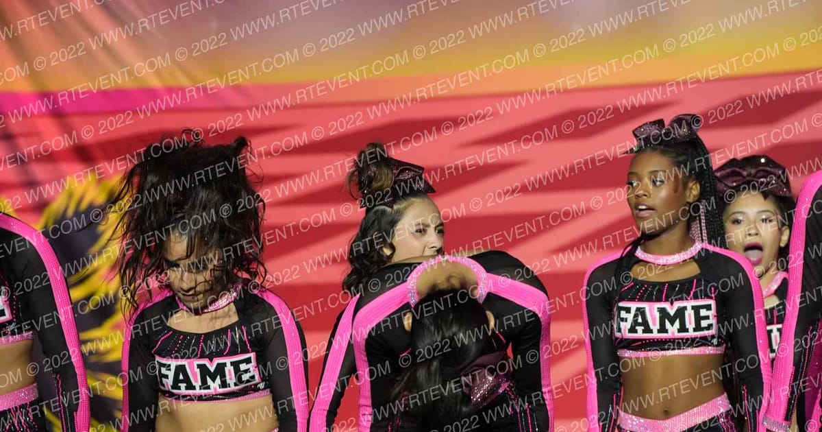 West Coast Fame Allstars VICIOUS · Spirit Sports Palm Springs Grand Nationals
