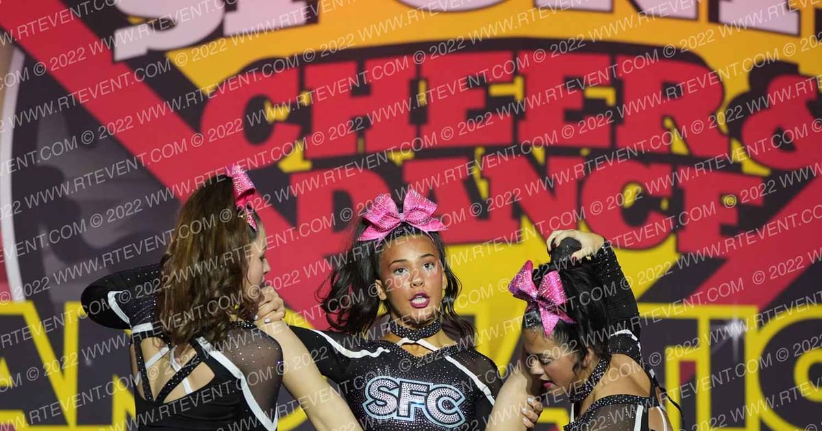 South Force Cheer Hot Shots · Spirit Sports Palm Springs Grand Nationals