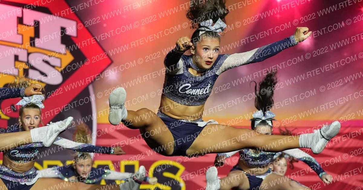 Connect Cheer Northwest Blush · Spirit Sports Palm Springs Grand Nationals