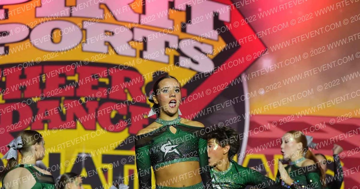 CheerForce Arizona EKG · Spirit Sports Palm Springs Grand Nationals