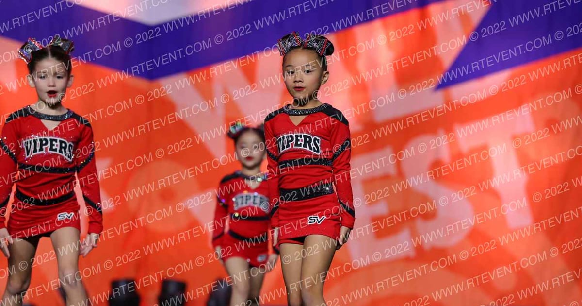 Stars Vipers Tiny Bites · Southern Nationals by Cheer Power