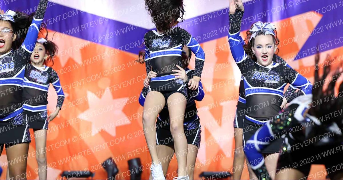 Del Rio TopCats Athletics Wildcats · Southern Nationals by Cheer Power