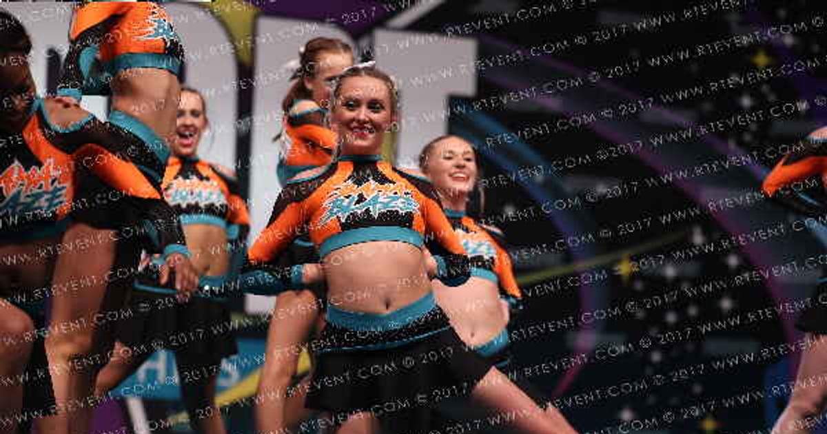 Bama Blaze Cheer Smoke · CHEERSPORT NATIONALS HALL B5