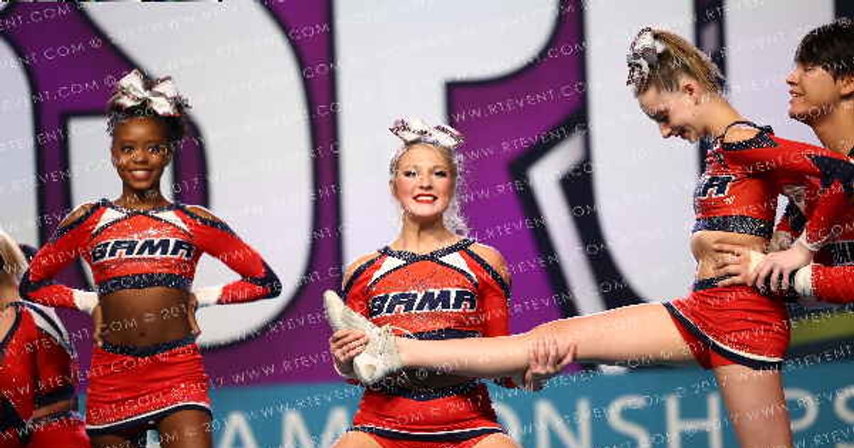 Bama All-Starz Teal Diamondz · CHEERSPORT NATIONALS HALL C2