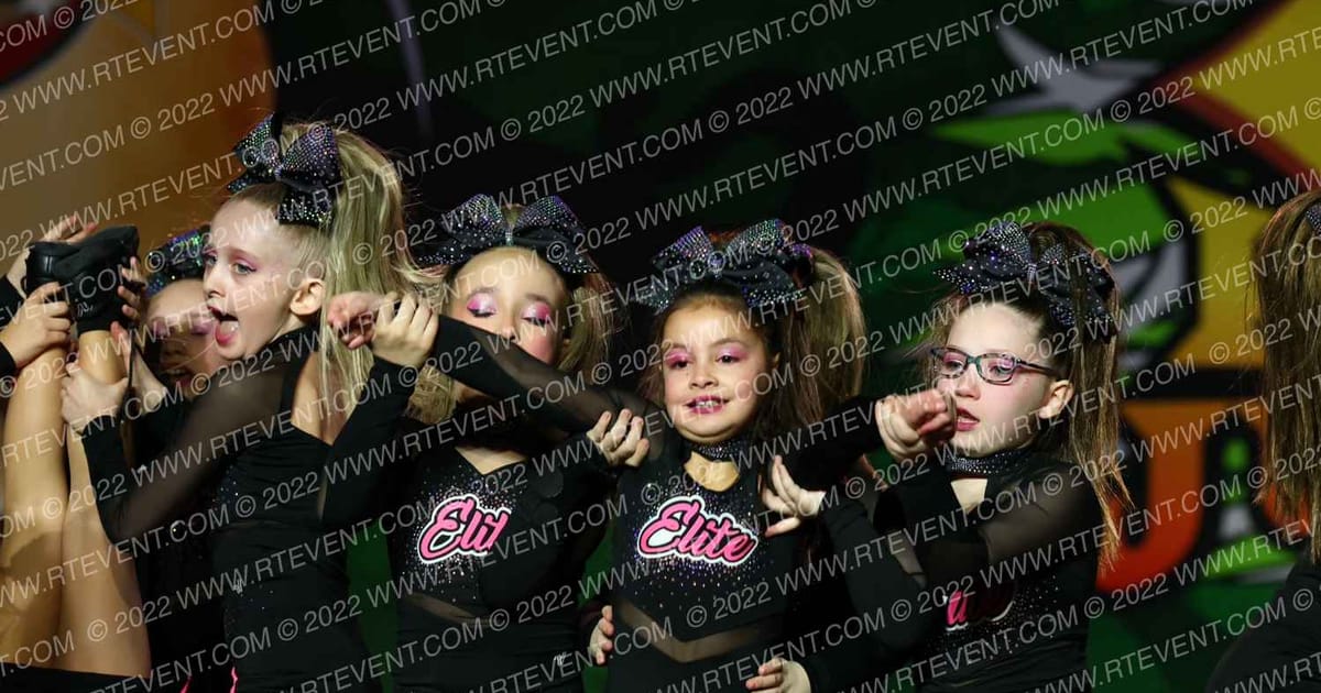 Elite All Stars GLITTER GIRLS · ASC King of the Jungle Worcester