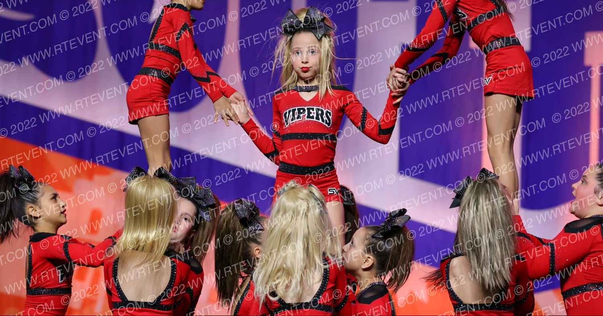 Stars Vipers Coral Crush · Southern Nationals by Cheer Power