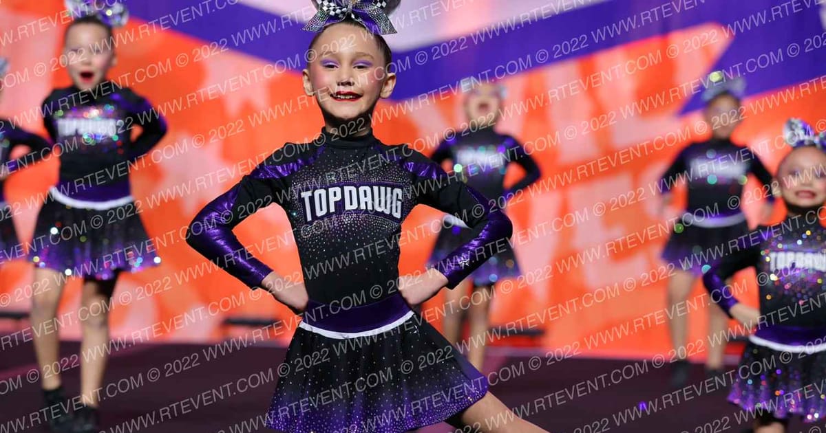 Top Dawg Cheer & Tumbling Royal Rebels · Southern Nationals by Cheer Power