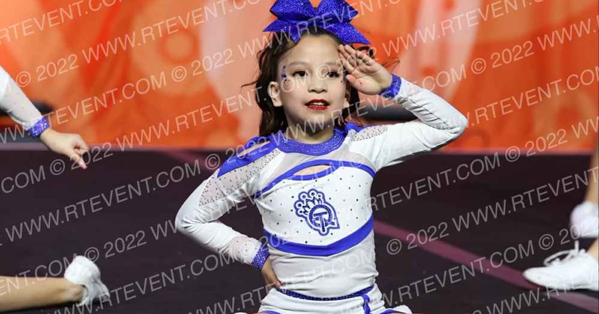 Tumble Queen Blue Reign · Southern Nationals by Cheer Power