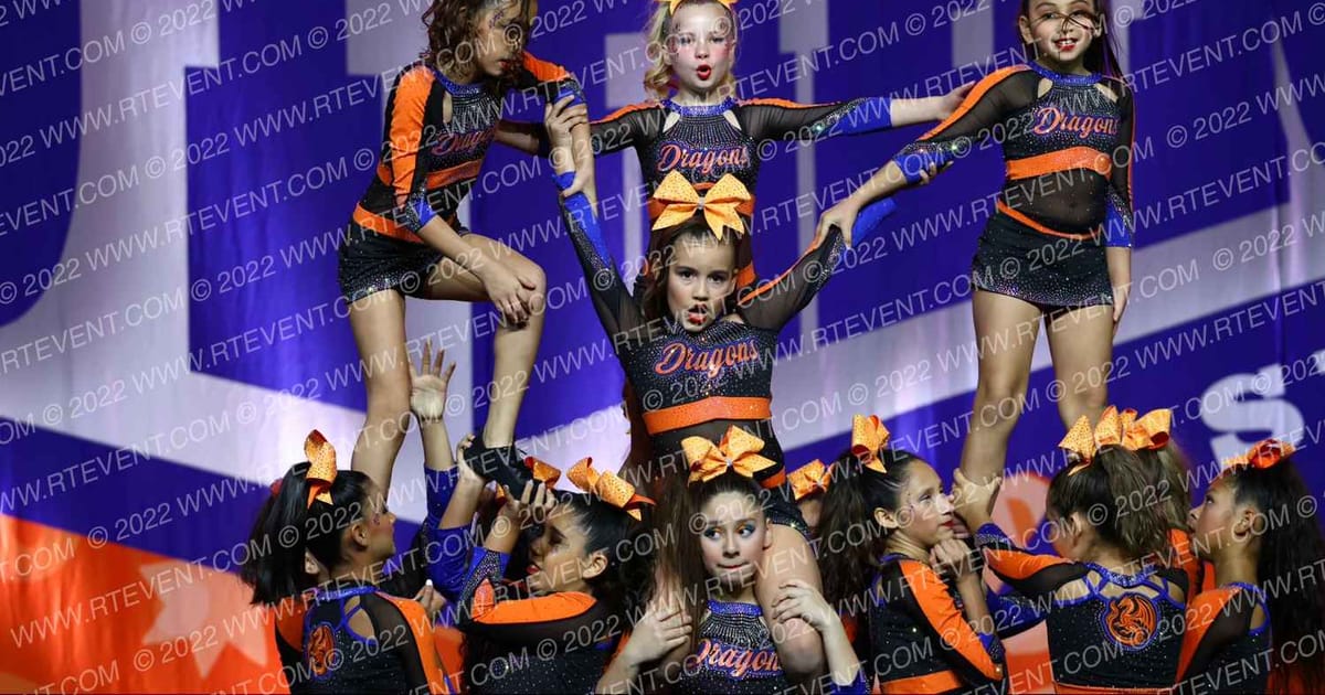 Texas Cheer Dragons FEARLESS · Southern Nationals by Cheer Power