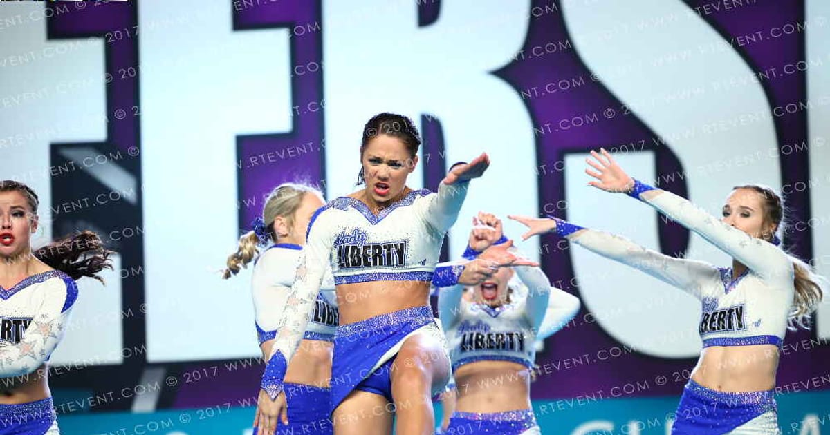 Zone Cheer All-Stars Lady Liberty · CHEERSPORT NATIONALS HALL B2