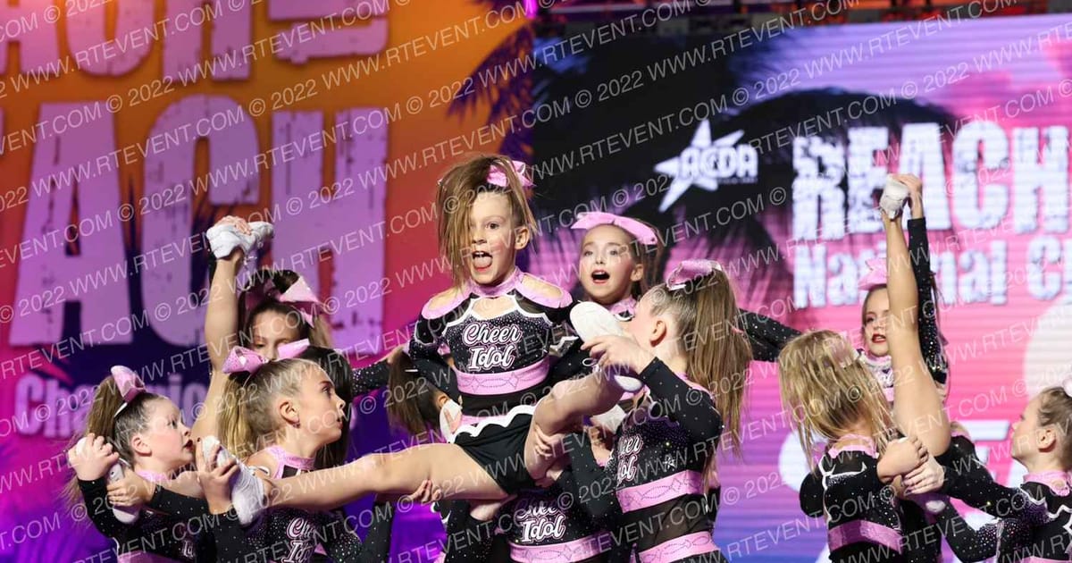 Cheer Idol Athletics Crush · ACDA Reach the Beach DII Grand National