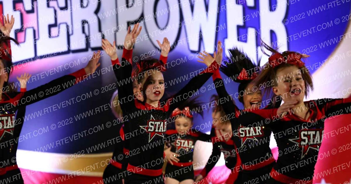 Star Athletics Shimmer · Cheer Power Trenton