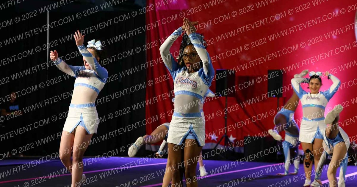 Valley Cheer BLACK OPS · Cheer Power Trenton