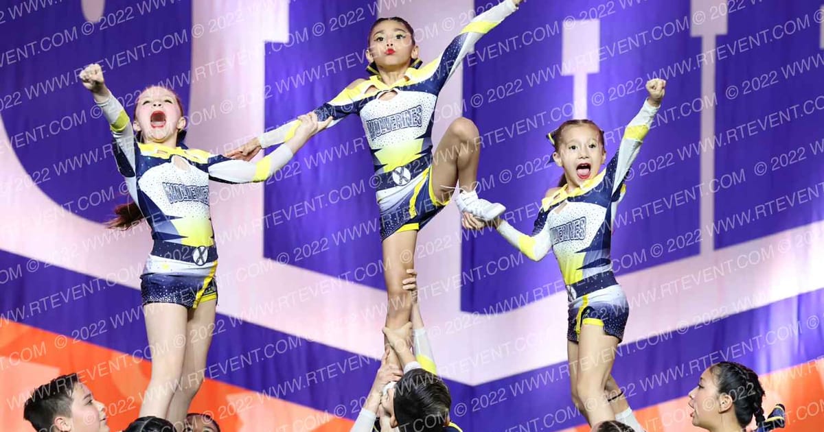 Texas Wolverine All Stars Chrome Blades · Southern Nationals by Cheer Power