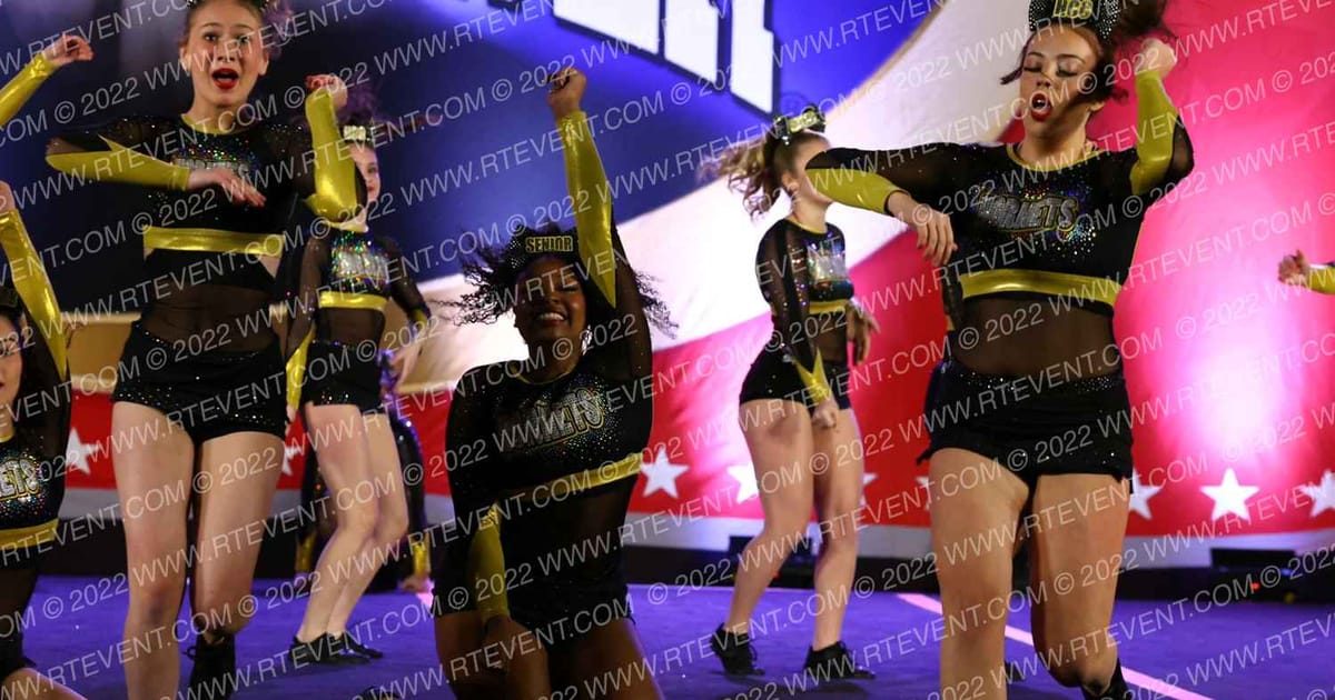 Hornets Competitive Cheerleading Lady Sting · Cheer Power Trenton