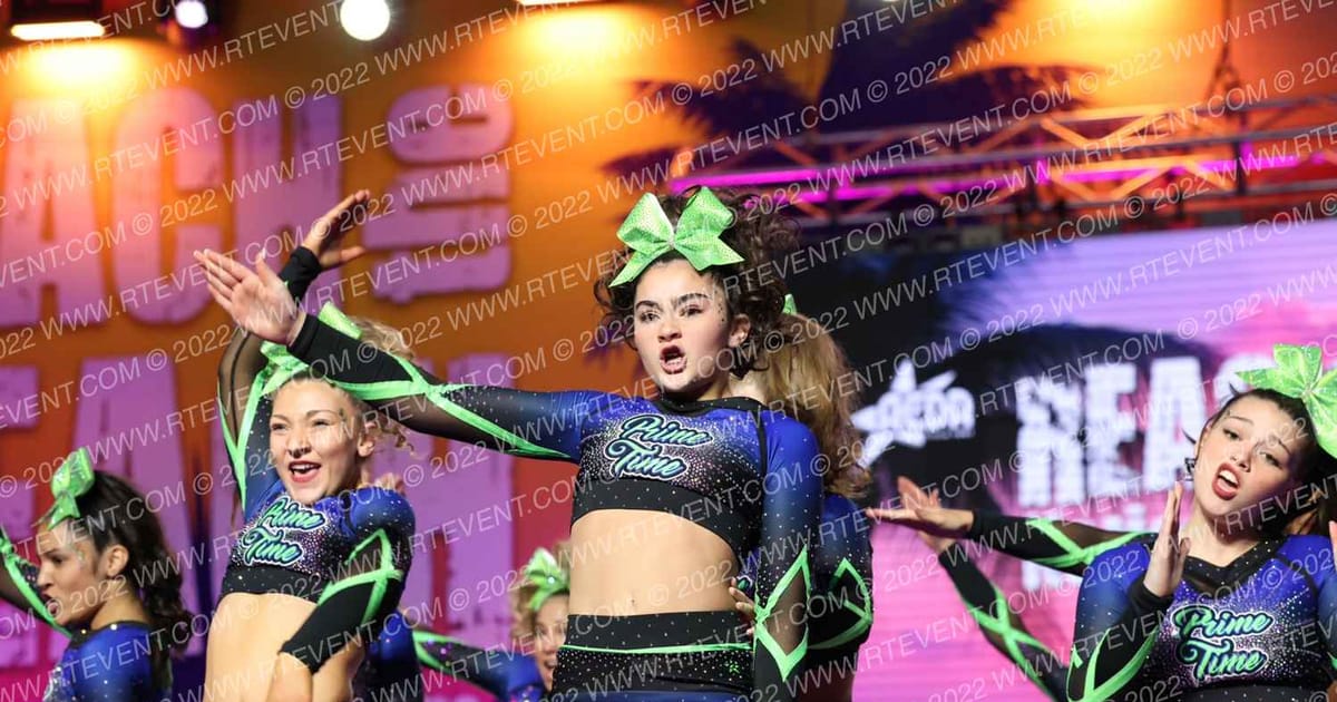 Prime Time All Stars Senior Black · ACDA Reach the Beach DII Grand National