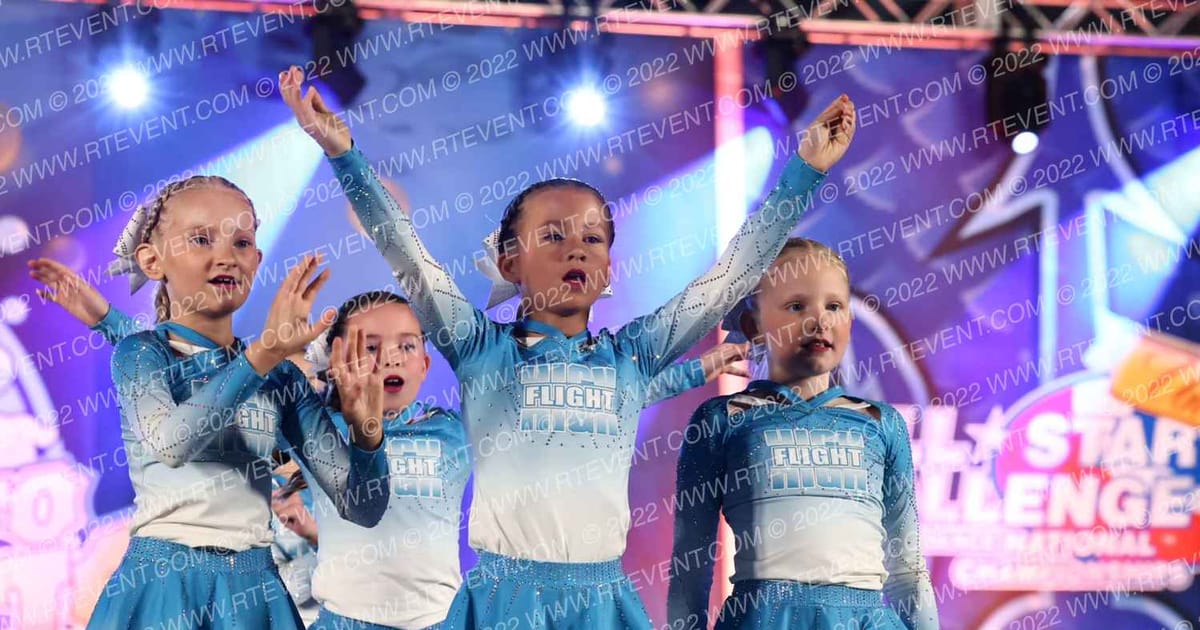 High Flight Cheer Shooting Stars · ASC Return to Atlantis Tacoma