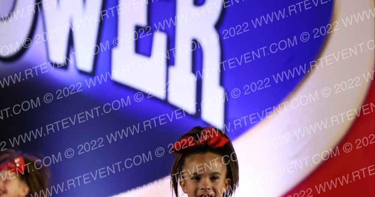 Star Athletics Mini Pink · Cheer Power Trenton