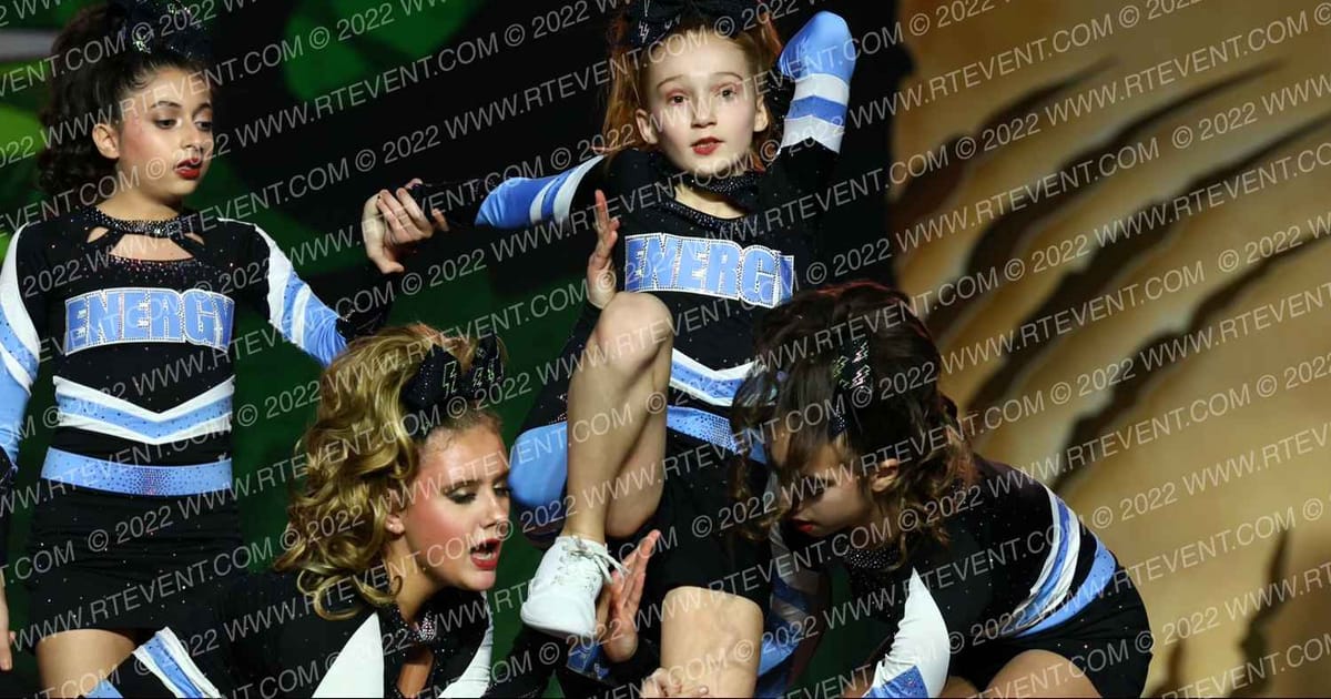 Energy Cheerleading Glow Girls · ASC King of the Jungle Worcester