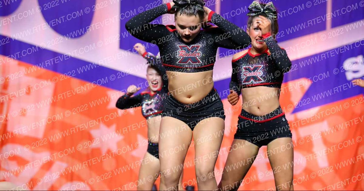 Raider Xtreme S3NIOR BLACK · Southern Nationals by Cheer Power