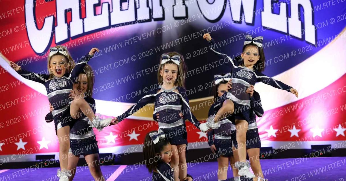 SI Spirit Tiny Tiaras · Cheer Power Trenton