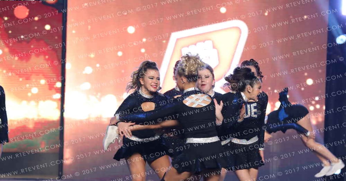 United Elite Cheer RIOT · Gold Rush Ft Worth