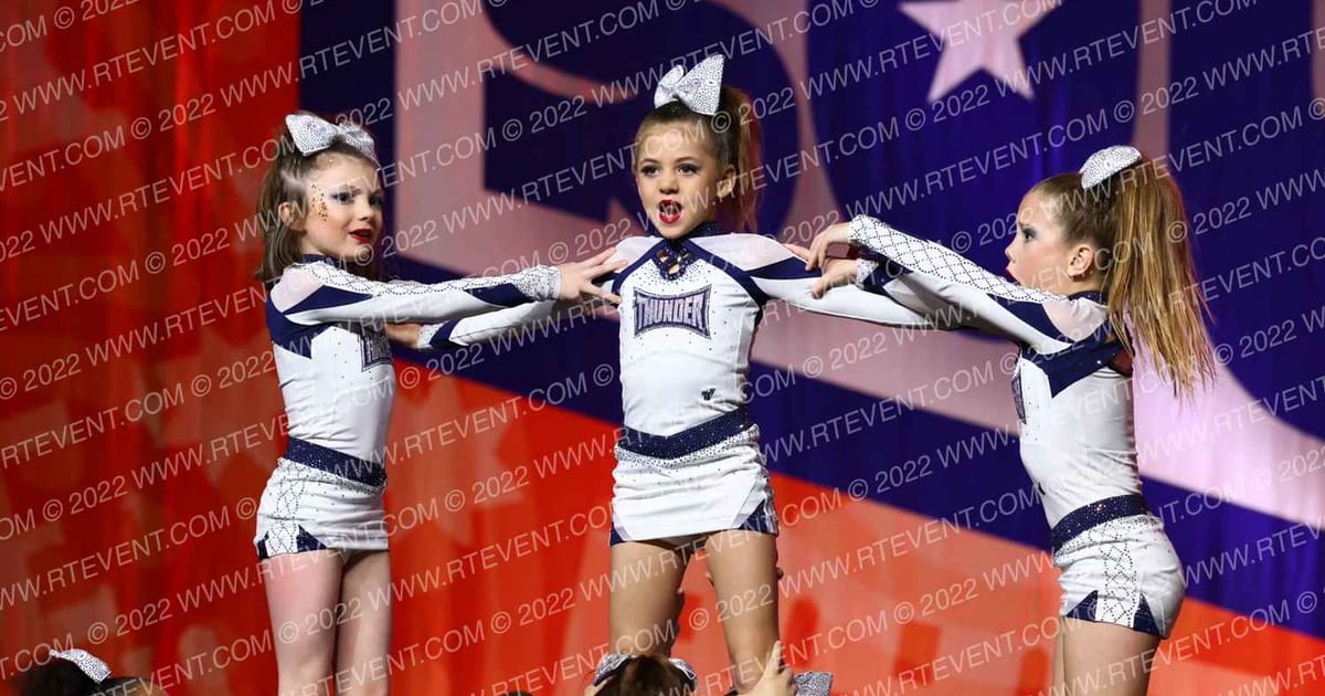 Thunder Elite Mini Bolts · Southern Nationals by Cheer Power