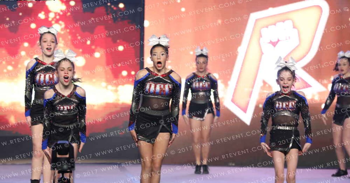 Outlaw Cheer Company Bomb Squad · Gold Rush Ft Worth
