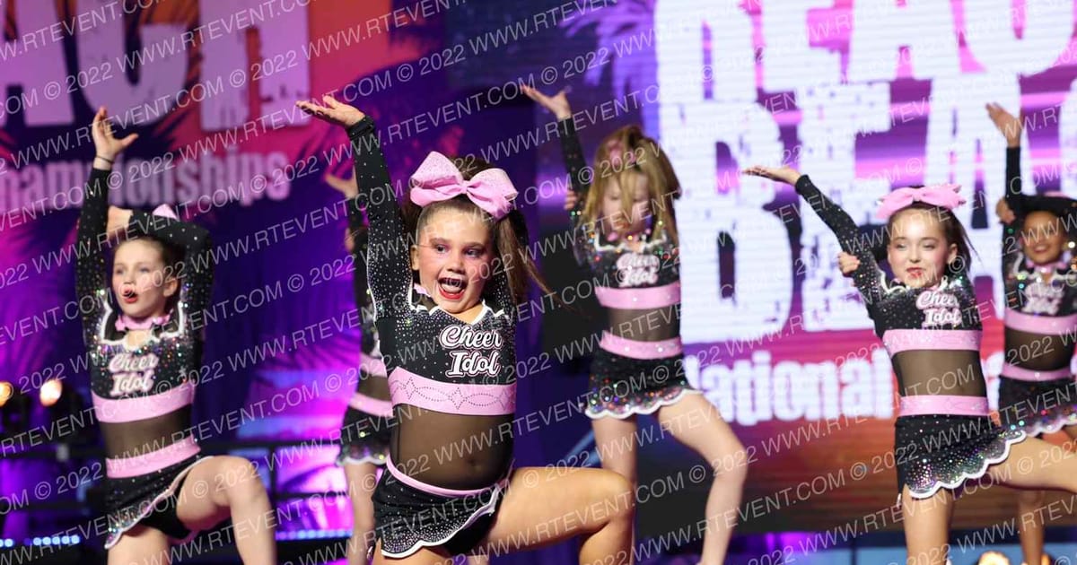Cheer Idol Athletics Crush · ACDA Reach the Beach DII Grand National